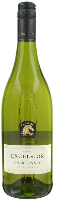 Bouteille de Chardonnay Robertson WO de Excelsior Wine Estate