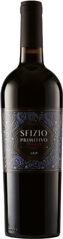 Bottle of Primitivo Sfizio IGP Puglia from Feudo di Santa Croce