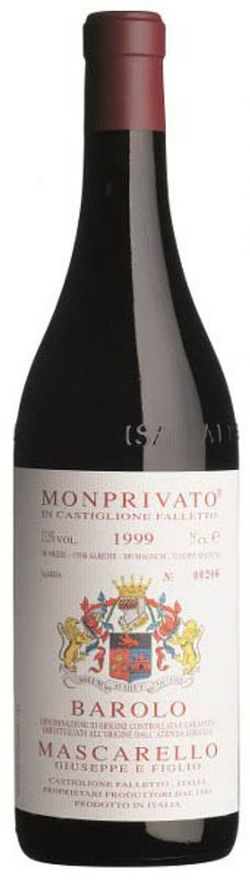 Bottle of Barolo Monprivato DOCG from Mauro Mascarello