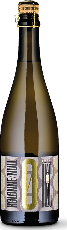 Flasche Prickelnd Cuvée Blanc No. 1 Alkoholfrei von Kolonne Null