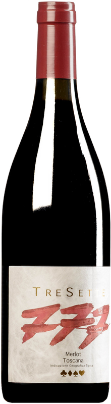 Flasche TreSette IGT von Riecine