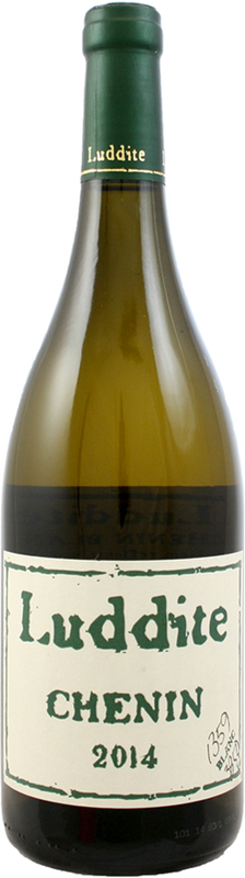 Bottle of Chenin blanc from Luddite Wines