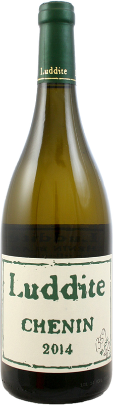 Bottiglia di Chenin blanc di Luddite Wines