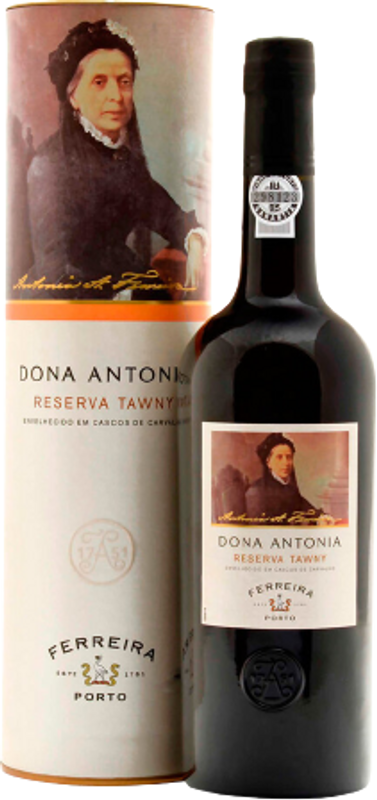 Bottiglia di Porto Ferreira Dona Antonia Reserva Tawny di Sogrape