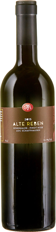 Flasche Alte Reben Eisenhalde Pinot Noir von GVS Schachenmann