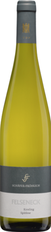 Bottle of Felseneck Riesling Spätlese Nahe from Weingut Schäfer-Fröhlich