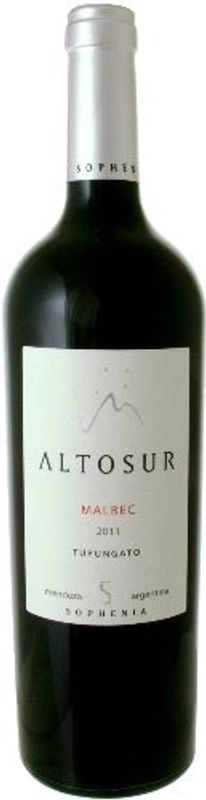 Flasche Malbec Altosur Tupungato von Sophenia