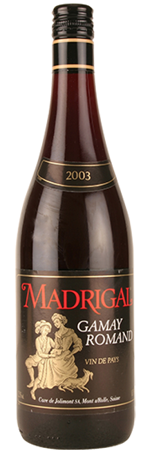 Image of Cave de Jolimont Madrigal Gamay Romand VdP - 75cl, Schweiz bei Flaschenpost.ch