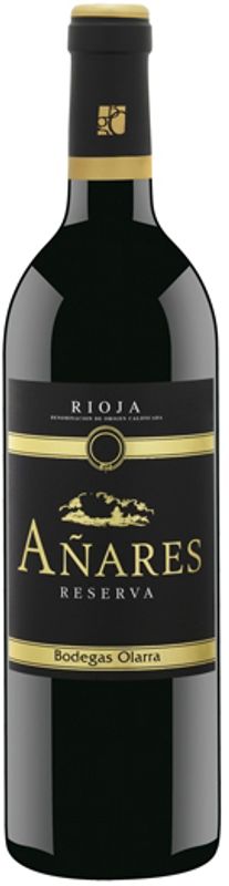 Bottiglia di Anares Reserva di Bodegas Olarra