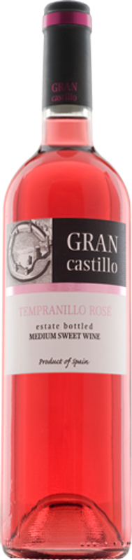Bottle of Tempranillo Rose Gran Castillo Valencia DO from Bodegas Gran Castillo