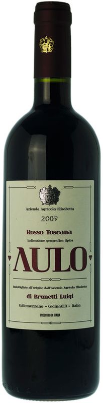 Flasche Aulo Rosso Toscana IGT von Azienda Agricola Brunetti