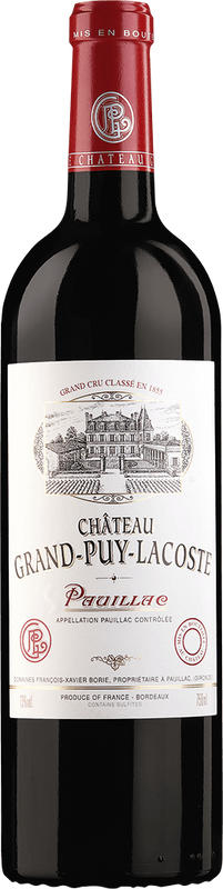 Image of Château Grand-Puy-Lacoste Château Grand-Puy-Lacoste 5ème Cru Classe Pauillac - 150cl - Bordeaux, Frankreich