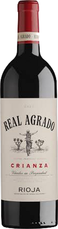 Bottle of Rioja DOCa Crianza Real Agrado from Viñedos de Alfaro