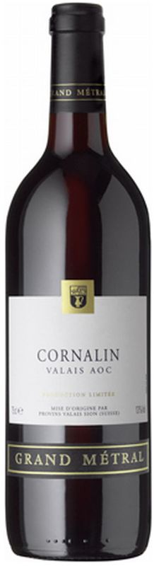 Bouteille de Cornalin du Valais AOC Grand Metral de Provins