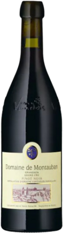 Bottle of Domaine de Montauban Grand Cru Pinot Noir from Testuz