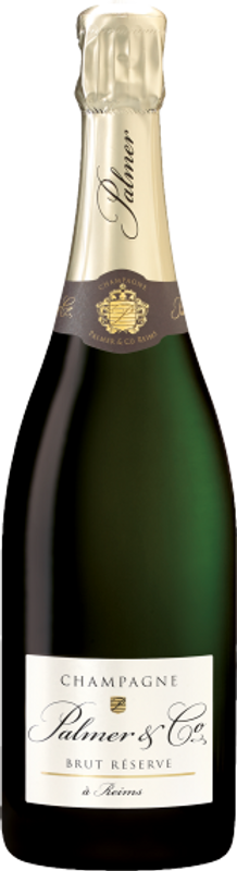 Bottiglia di Champagne Palmer Brut Reserve AOC di Château Palmer