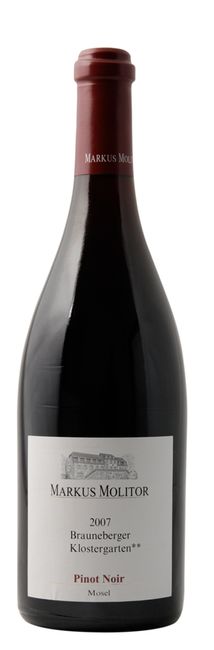 Image of Weingut Markus Molitor Pinot Noir Brauneberger Klostergarten - 75cl - Mosel-Saar-Ruwer, Deutschland bei Flaschenpost.ch