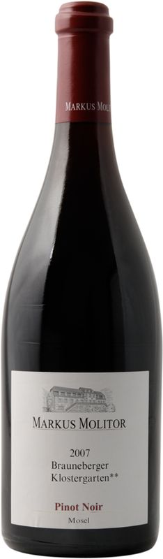 Flasche Pinot Noir Brauneberger Klostergarten von Weingut Markus Molitor