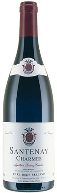 Bottiglia di Santenay AOC rouge Charmes di Domaine Roger Belland