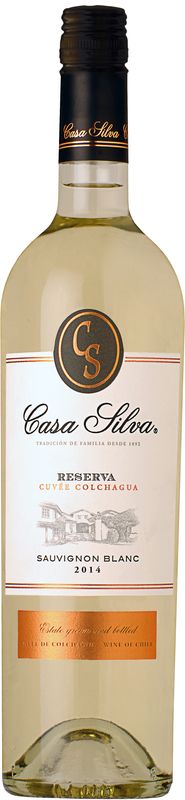 Bottiglia di Sauvignon Blanc Reserva di Casa Silva