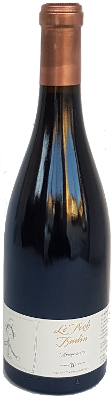 Bottle of Pech Badin Buzet AOP from Magali Tissot & Ludovic Bonnelle