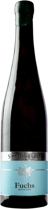Bottiglia di Fuchs Riesling Rheinischer Landwein di Weingut Schätzel