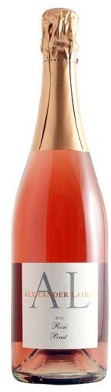 Flasche Rosé Sekt Brut von Weingut Alexander Laible