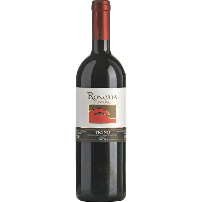 Image of Vinattieri Ticinesi Roncaia Riserva Merlot del Ticino DOC - 37.5cl - Tessin, Schweiz bei Flaschenpost.ch