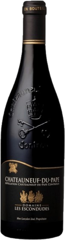 Flasche Châteauneuf-du-Pape Domaine Les Escondudes MO von Cellier des Princes