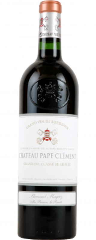Bottiglia di Chateau Pape-Clement cru classe Graves AC di Château Pape-Clément