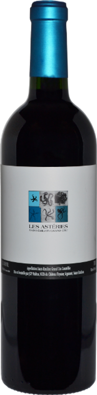 Flasche Les Asteries Grand Cru Saint-Emilion AOC von Château Teyssier