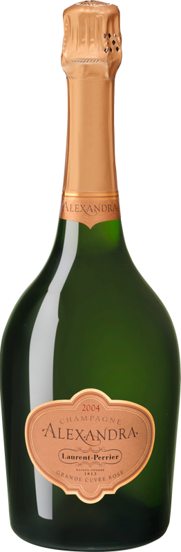 Bottiglia di Champagne Alexandra Rose Brut di Laurent-Perrier