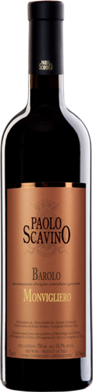 Image of Scavino Paolo Monvigliero Barolo DOCG - 150cl - Piemont, Italien