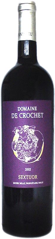 Flasche Mont-sur-Rolle rouge Sextuor AOC von Domaine de Crochet