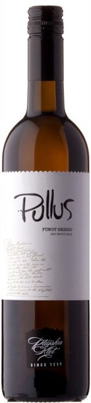 Bottle of Pinot Grigio Pullus ZGP from Pullus