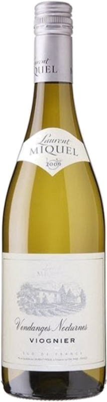 Bouteille de Chardonnay Vendanges Nocturnes IGP Pays d'Oc de Laurent Miquel