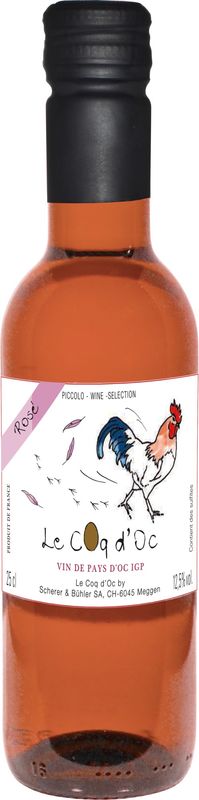 Flasche Le Coq d'Oc Rosé Pays d'Oc IGP von Le Coq d'Oc