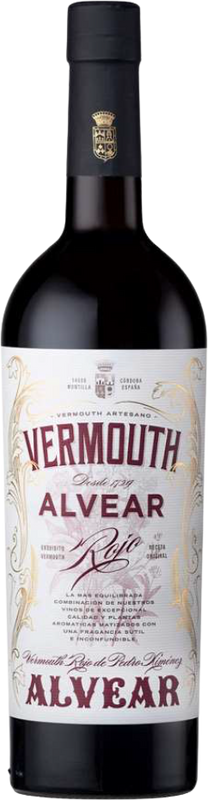 Flasche Vermouth Rojo von Alvear