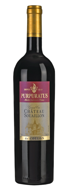 Image of Laurent de Coulon Château Souaillon Purpuratus AOC - 150cl - Neuenburg, Schweiz bei Flaschenpost.ch