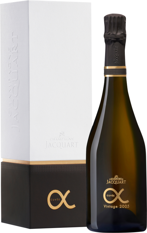 Bouteille de Champagne Jacquart Cuvée Alpha de Jacquart