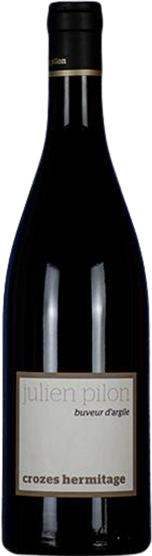 Bottiglia di Crozes-Hermitage Buveur dargile AC di Domaine Julien Pilon