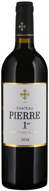 Image of Château Pierre Château Pierre 1er Saint Emilion Grand Cru AOC - 75cl - Bordeaux, Frankreich bei Flaschenpost.ch