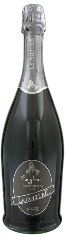 Bottiglia di Prosecco di Valdobbiadene DOC brut Fagher di Le Colture