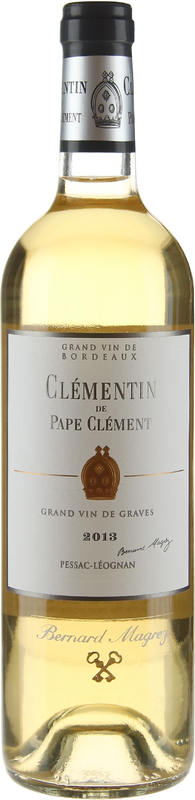 Bouteille de Clementin Du Pape Clement 2eme Vin Pessac-Léognan Blanc de Château Pape-Clément