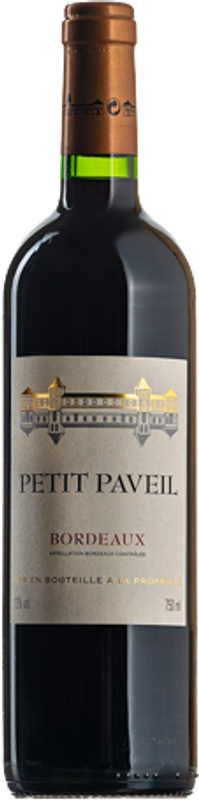 Bottle of Petit Pavel from Château Paveil de Luze