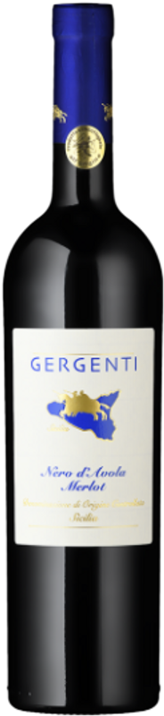Bottle of Nero d'Avola & Merlot from Gergenti