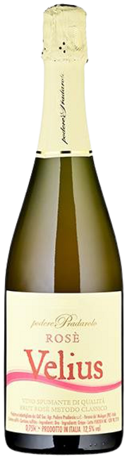 Image of Podere Pradarolo Metodo Classico Brut Rosé Velius IGT - 75cl - Emilia-Romagna, Italien bei Flaschenpost.ch