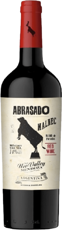 Bottle of Abrasado Malbec from Bodega Toneles