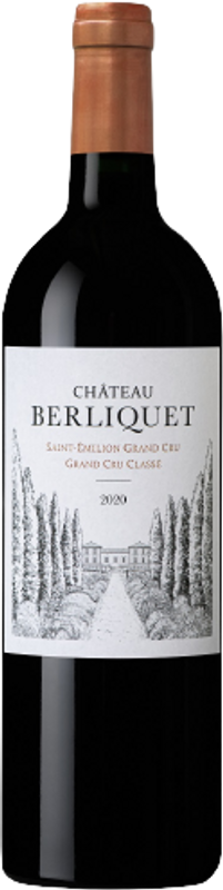 Bottle of St-Emilion Grand Cru Classé AOC from Château Berliquet