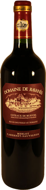 Image of Domaine de Ravanès Merlot - Cabernet Sauvignon VDP - 75cl - Midi - Languedoc-Roussillon, Frankreich bei Flaschenpost.ch